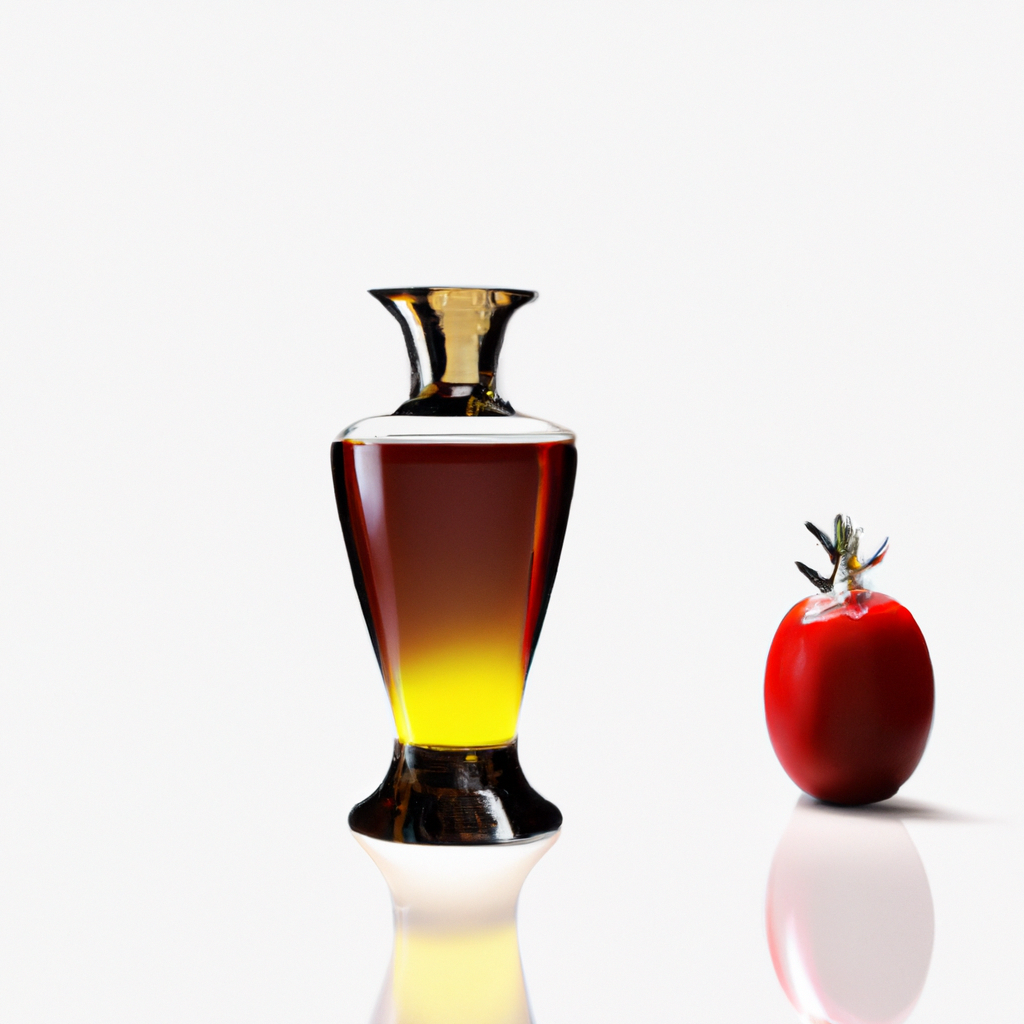 Commercial packshot on reflective white surface with calibrated light