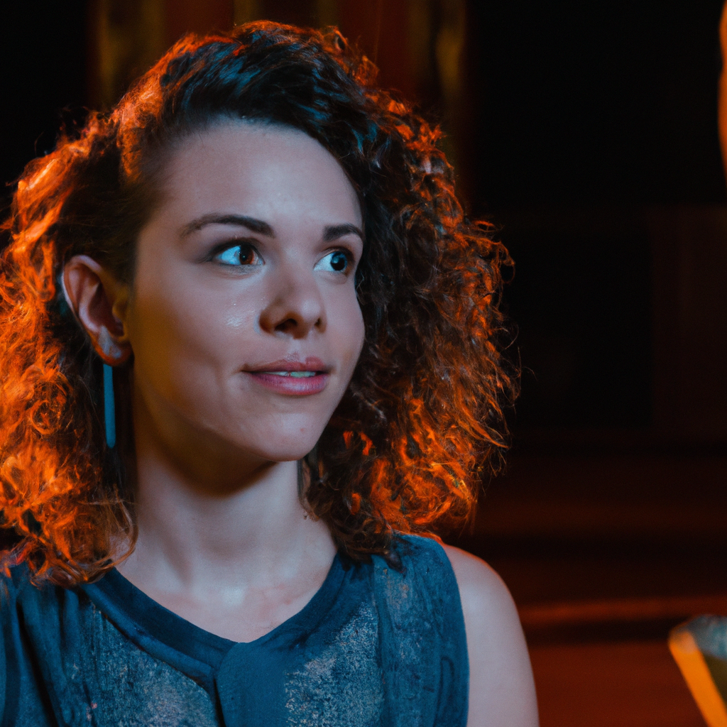 Renata, Producer — candid ambient light portrait