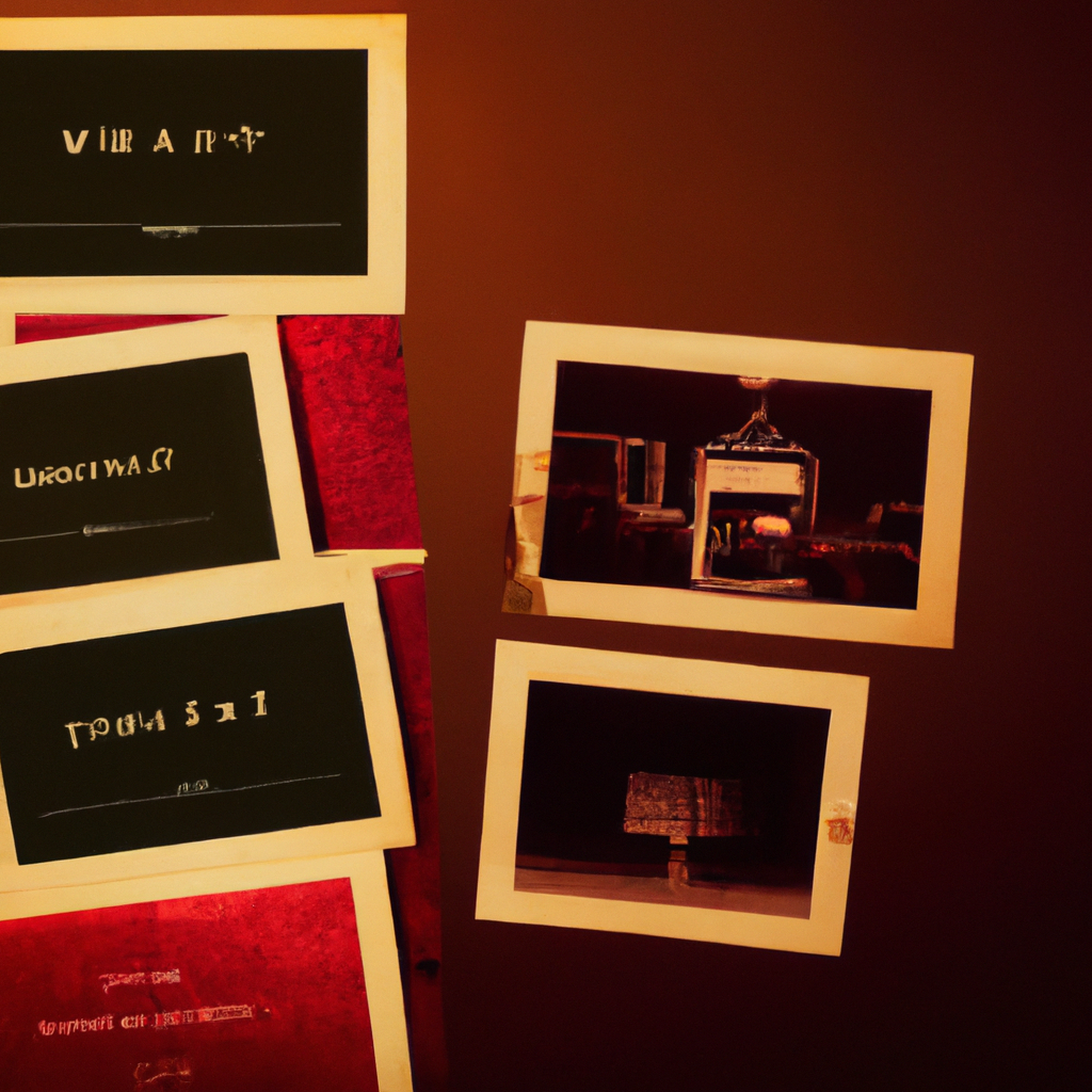 Archival polaroids collage illustrating the timeline of the studio